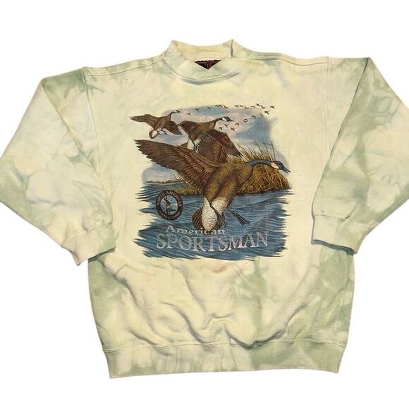 American Sportsman Lakes & Timber Goose hunting sweatshirt size Medium nostalgic - Picture 1 of 9